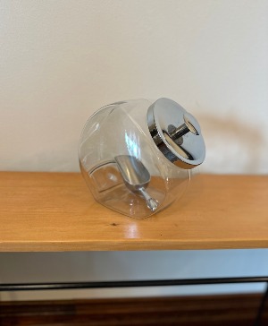 Clear Candy Jar with Scoop  