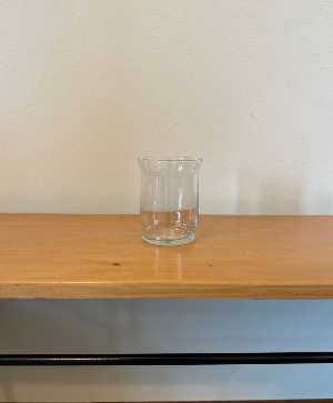 Clear Oversize Votive Vase  