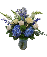 Clear Skies Vase Arrangement