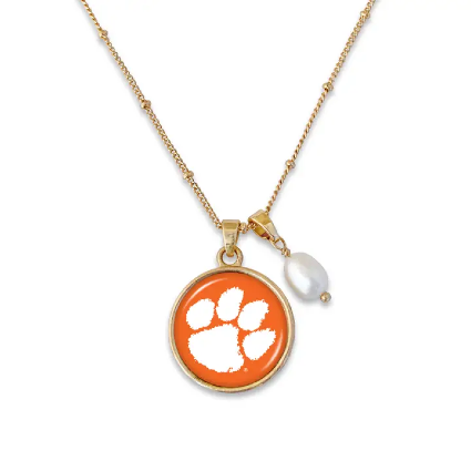 Clemson Necklace