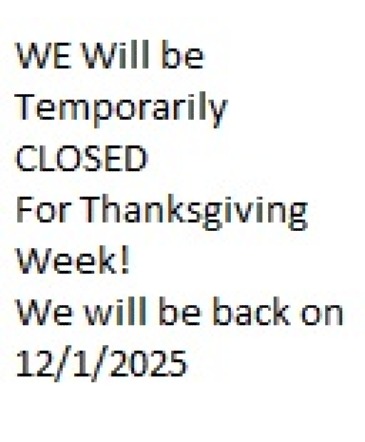 CLOSED  For Thanksgiving  in Ventura, CA | Mom And Pop Flower Shop