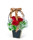 Cloud of Roses Blooming Tote Flower Arrangement