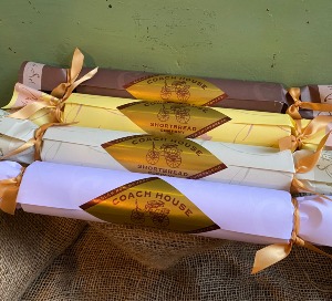 Coach House Shortbread Sleeve of cookies 