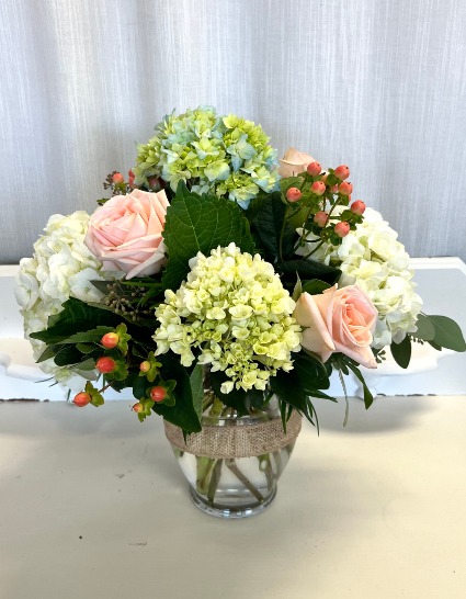 Coastal Chic Vase Arrangement