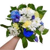 Cobalt Blue Bouquet Flowers
