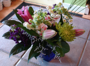 Cobalt Cube Arrangement