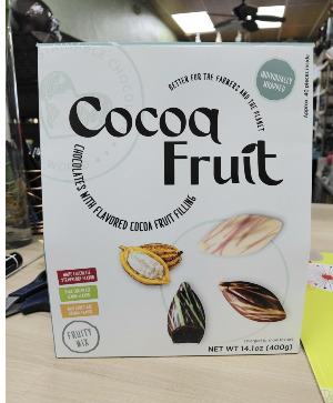 Cocoa Fruit- fruit flavored chocolate 