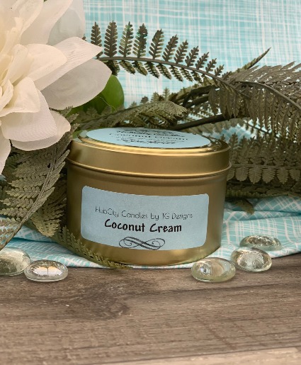 Coconut Cream Candle Tin 