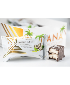 Coconut Lime Bar Mini Mayana Chocolate