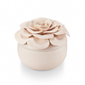 Coconut Milk Flower Candle