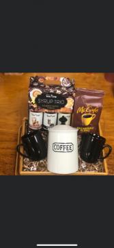 Coffee Basket  Gift Basket 