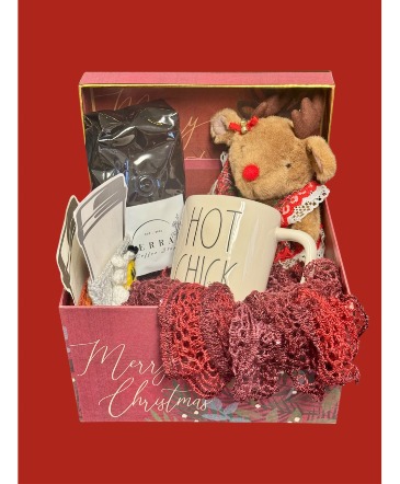 Coffee Chic Gift Basket in Arlington, WA | What's Bloomin' Now Florist Gifts Flower Delivery