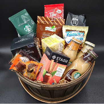Coffee Lovers Premium Gourmet Gift Basket in Warman, SK | QUINN & KIM'S FLOWERS