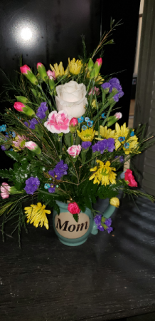 Coffee with Mom Mother's Day Coffee Cup Arrangement