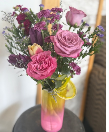 Color Cup Arrangement Mixed Assortment