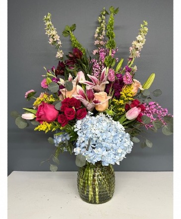 Color Explosion  vase in Glen Burnie, MD | FORGET ME NOT FLOWERS AND GIFTS