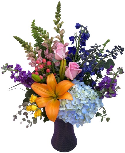 Mother's Day Flower Garden Vase Arrangement