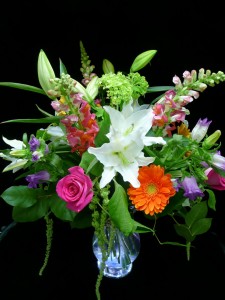 Color Me Happy Vase arrangement