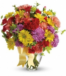 Color Me Yours Bouquet Vase Arrangement 
