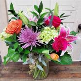 Color My World Vase Arrangement