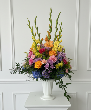 Color of joy arrangement  