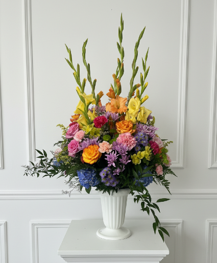 Color of joy arrangement  