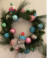 color of   the season 1 only handmade wreath perfect to send any one a little happiness