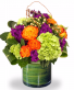 Color Pop Vase arrangement