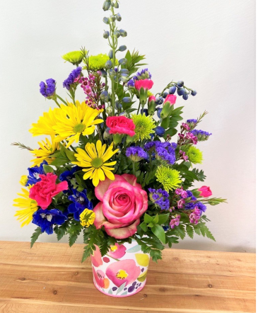 Color Splash Floral Arrangement in Mankato, MN | DRUMMERS GARDEN CENTER & FLORAL