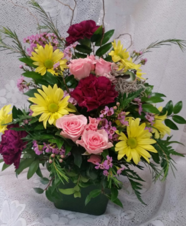 colored cube vase vase colors may vary