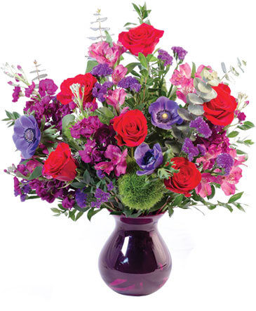 Colorful Affection Floral Arrangement in Hurricane, UT | Wild Blooms