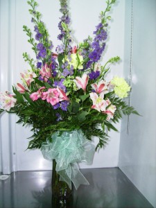 Colorful Birthday Celebration Vase of spring flowers in Walnut Grove, GA | APRILS ROSE GARDEN Colorful Birthday Celebration Vase of spring flowers in Walnut Grove, GA | APRILS ROSE GARDEN
