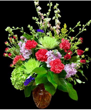 Colorful Blooms Flower Arrangement in Fairfield, CA | TERESITA FLORAL CREATIONS