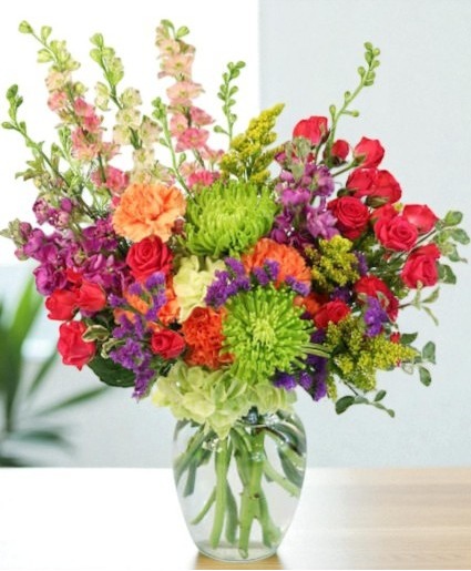 Colorful Blooms Flower Arrangement