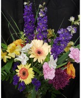 Colorful Blooms of the season  Flower Arrangement  in Florence, Mississippi | Posh Butterfly Floral & Gifts