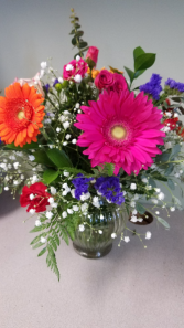 Colorful Burst! Fresh Arrangement