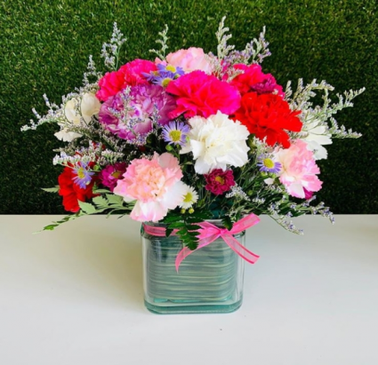 Colorful Carnations 
