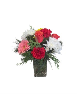 Colorful Christmas Cube