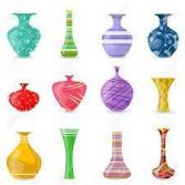 Colorful Container Special Vased Arrangment