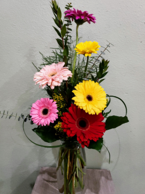 Colorful Balance Flower Arrangement in Astoria, OR - BLOOMIN CRAZY FLORAL