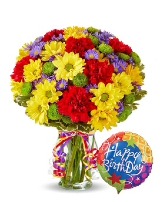 Colorful day Vase Arrangement