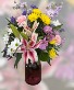 Colorful Fun Day Bouquet FHF-M340 Fresh Flower arrangement (Local Only)