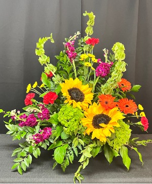 Colorful Life Sympathy Arrangement