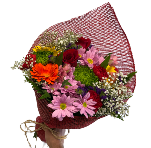 Colorful Mixed Bouquet Fresh Cut - No Vase