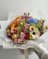 Colorful mixed  mixed flowers 
