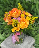 Colorful New World Vased Arrangement