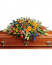 COLORFUL REFLECTIONS  CASKET SPRAY