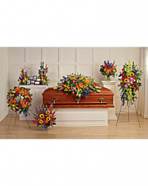 Colorful Reflections Collection Funeral Flowers