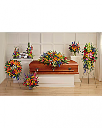 Colorful Reflections Funeral Collection