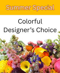Colorful Summer Special Vase Bouquet 